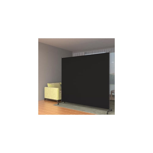 6*6FT Single Panel Room Divider/ Privacy Screen with Caster Wheels & Brakes